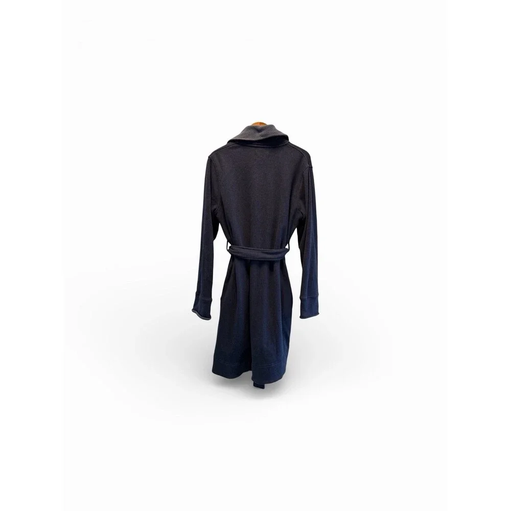 UGG Blanche II (Duffield) Robe Women's Size Large Navy Blue Soft Warm EUC - Picture 2 of 13